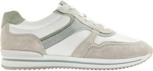 Medicus suède sneakers wit beige