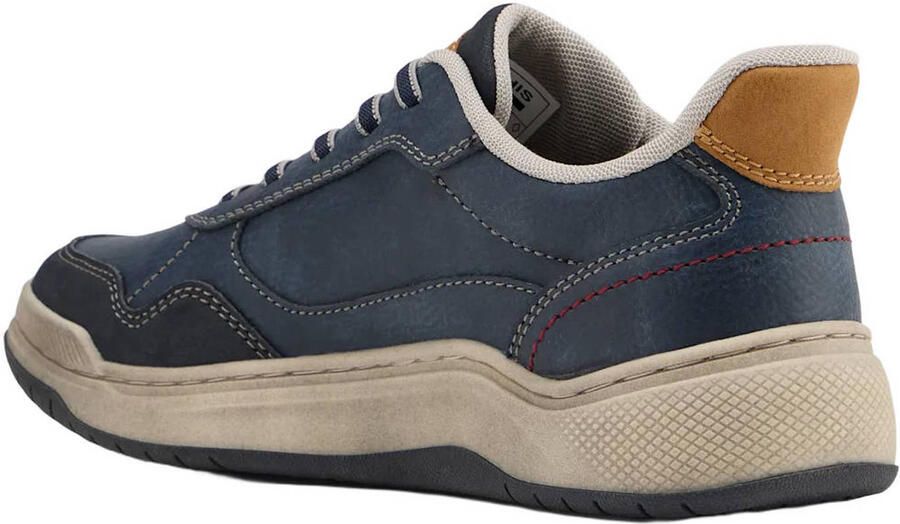 Memphis One imitatieleren sneakers blauw - Foto 2