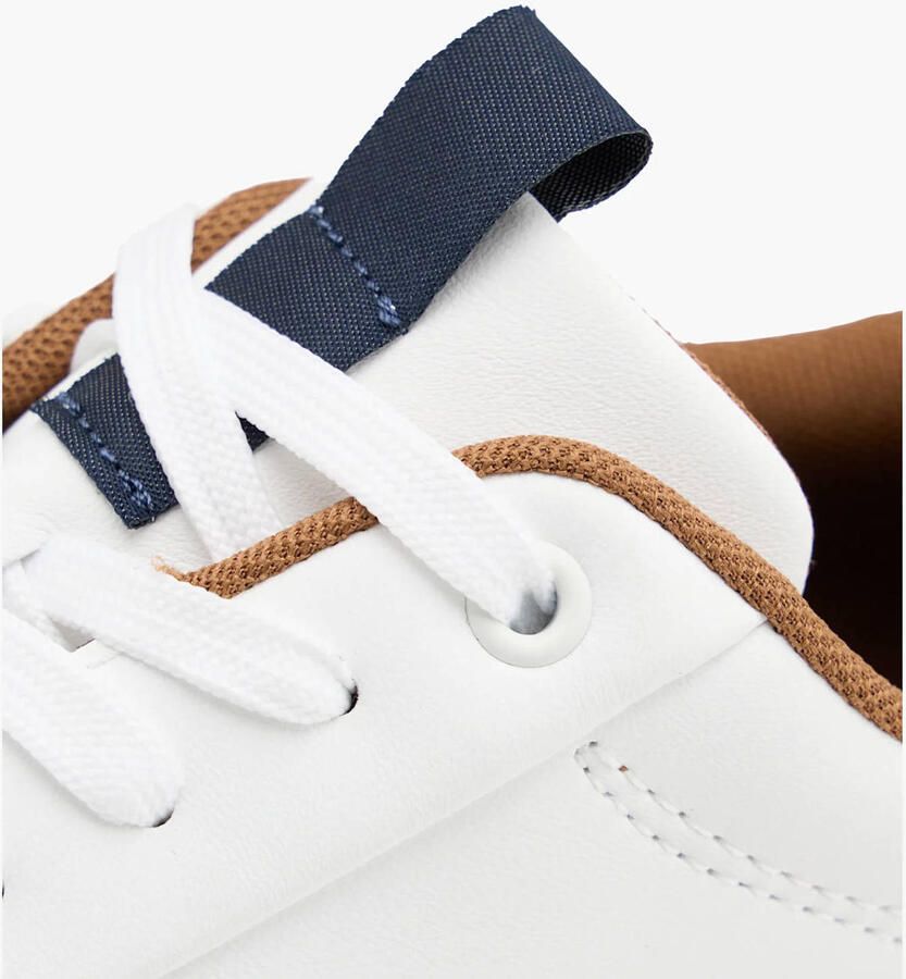 Memphis One imitatieleren sneakers wit - Foto 2
