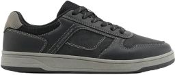 Memphis One imitatieleren sneakers zwart