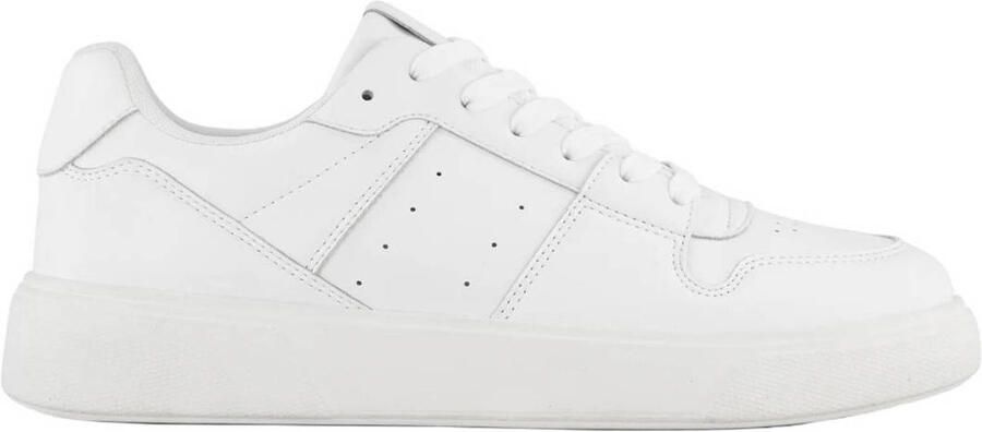 Memphis One leren sneakers wit
