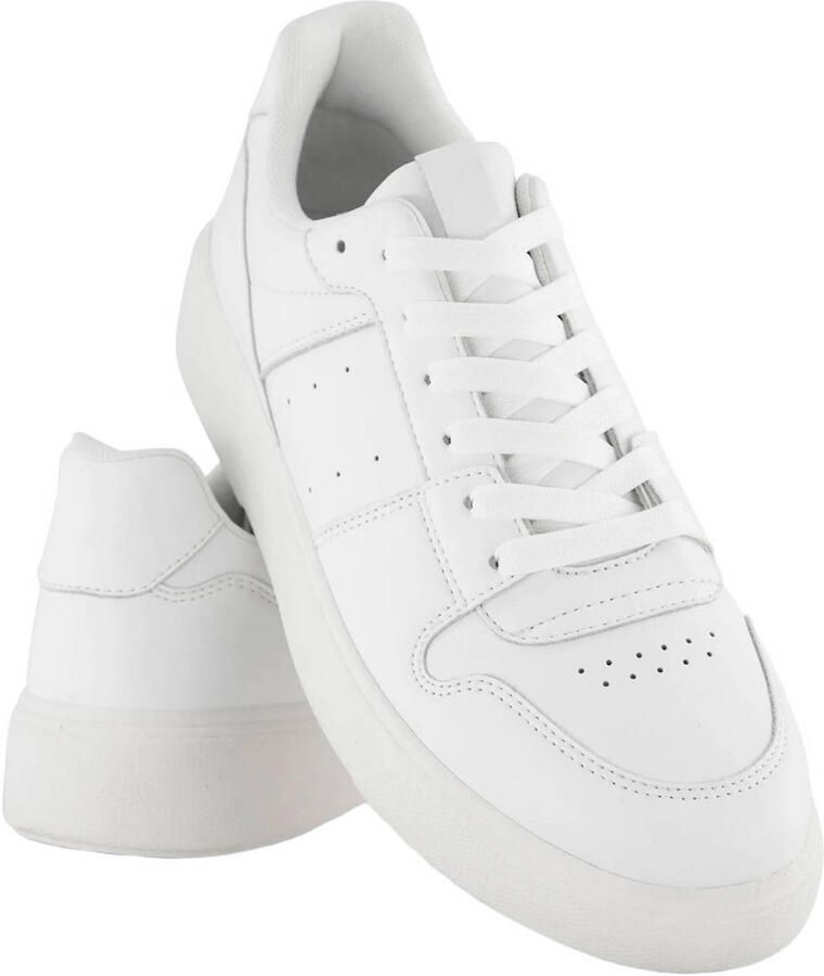 Memphis One leren sneakers wit - Foto 2