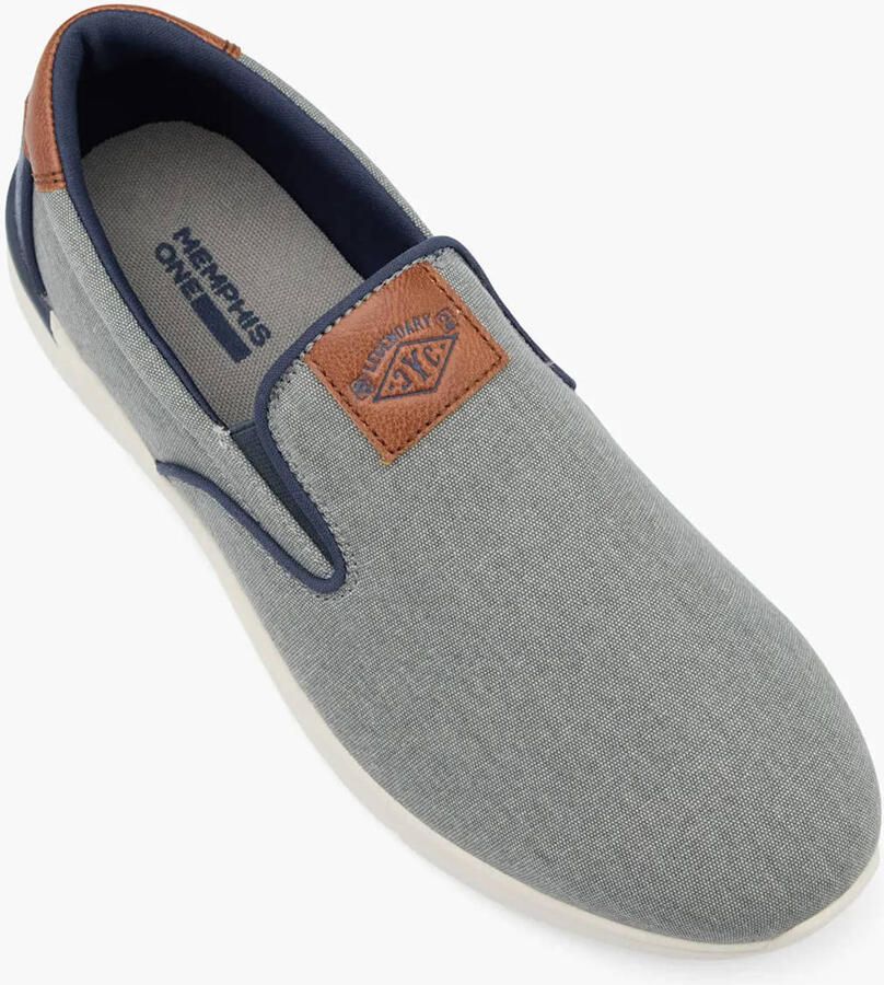 Memphis One slip ons grijs - Foto 2