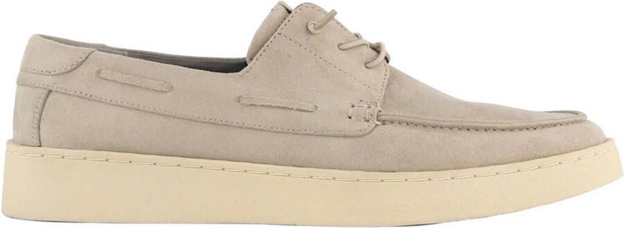 Memphis One suède bootschoenen taupe