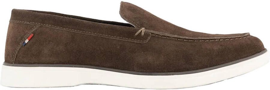 Memphis One suède loafers bruin