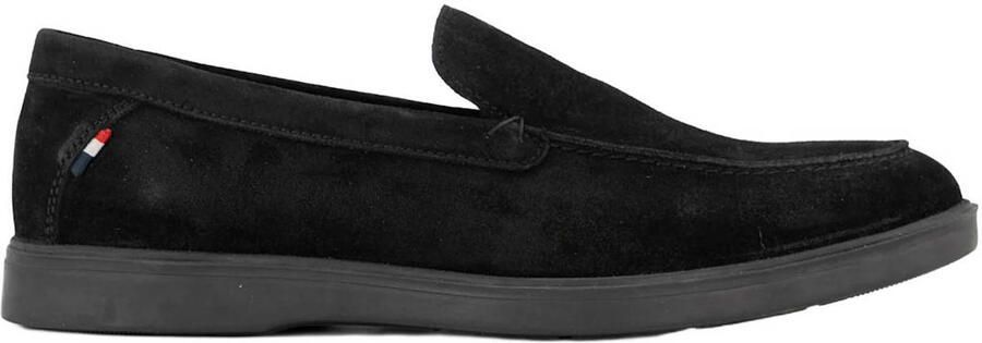 Memphis One suède loafers zwart
