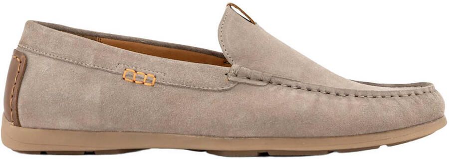 Memphis One suède mocassins taupe