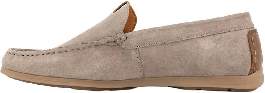 Memphis One suède mocassins taupe - Foto 3