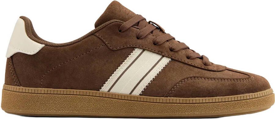 Memphis One suède sneakers bruin