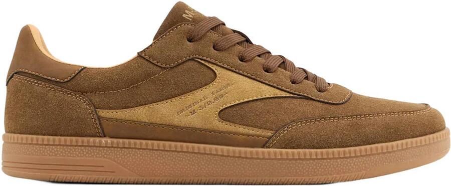 Memphis One suède sneakers bruin