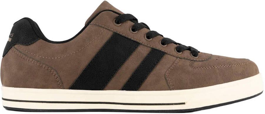 Memphis One suèdelook sneakers bruin
