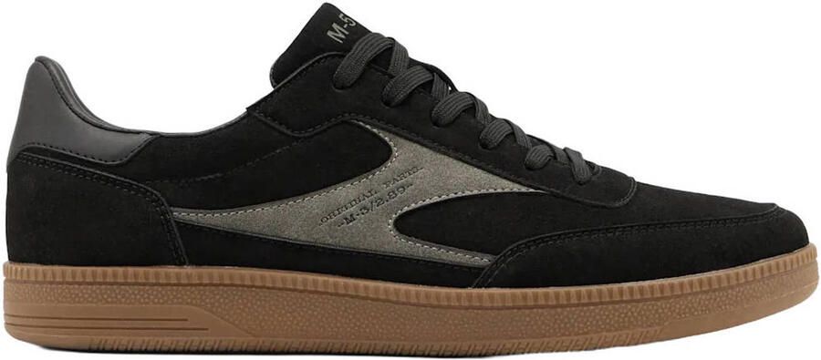 Memphis One suèdelook sneakers zwart