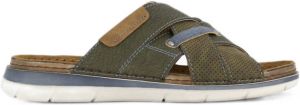 Memphis One slippers groen