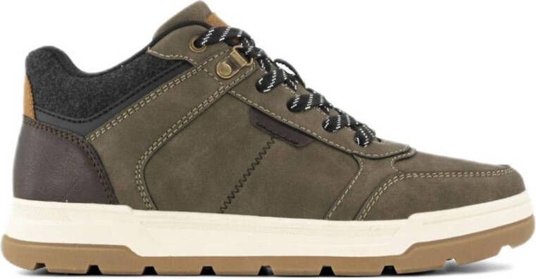 Memphis One Groene hoge sneaker