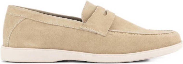 Memphis One suède loafers beige