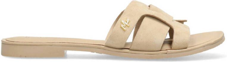 Mexx Jacey suède slippers beige