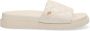 Mexx Off White Leren Look Slipper Jael White Dames - Thumbnail 2