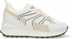 Mexx Juna leren sneakers wit beige
