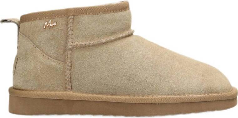 Mexx Kimo suède enkelboots beige