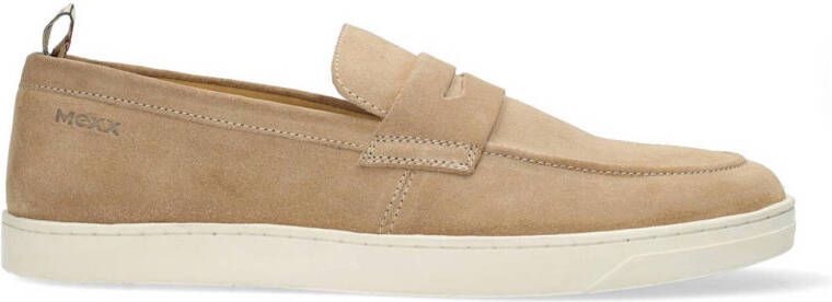 Mexx Lennon suède loafers beige