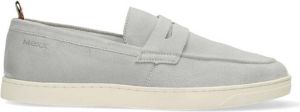 Mexx Lennon suède loafers lichtgrijs
