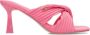 Mexx Roze Leren Muiltjes Lizz Pink Dames - Thumbnail 2