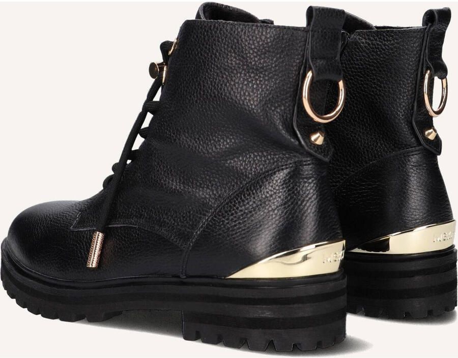 Mexx Felicity Veterboots Laarzen Met Veters Dames Zwart - Foto 3