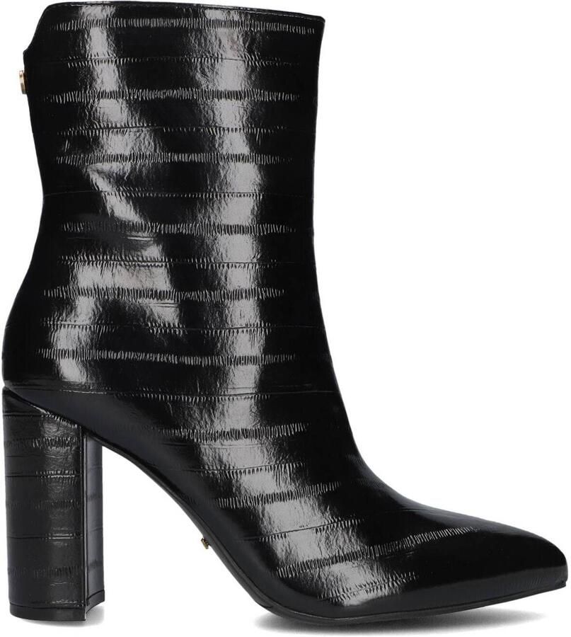 Mexx Vida Indy Enkellaarsjes Enkelboots met rits Dames Zwart - Foto 7