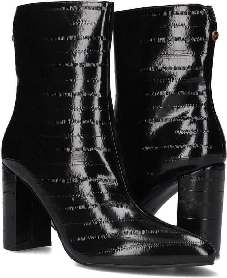 Mexx Vida Indy Enkellaarsjes Enkelboots met rits Dames Zwart - Foto 9