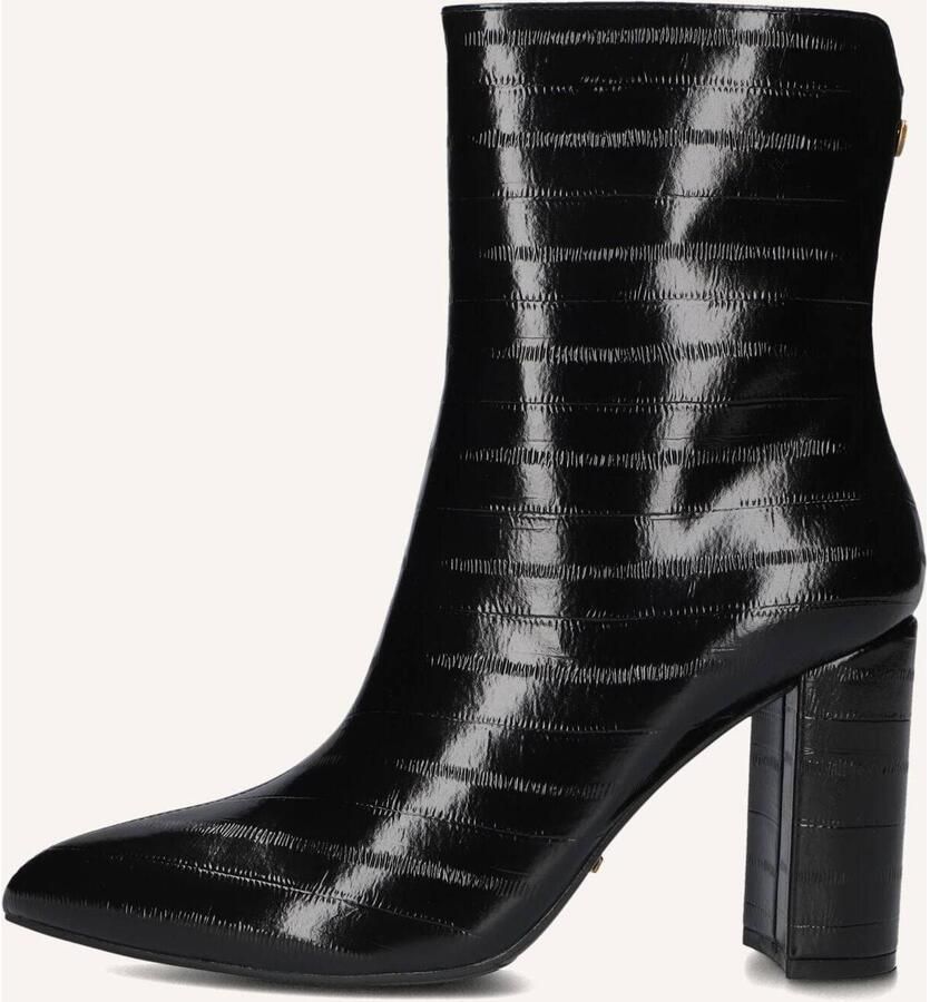 Mexx Vida Indy Enkellaarsjes Enkelboots met rits Dames Zwart - Foto 8