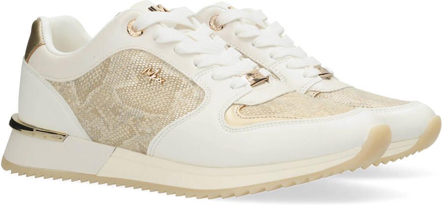 Mexx FLEUR ELLEN Sneaker Dames Sneaker-Wit Goud - Foto 2