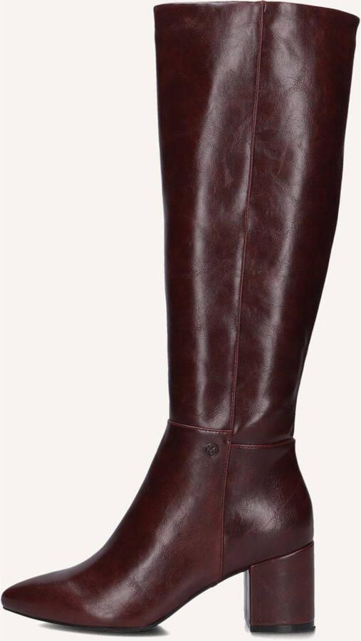 Mexx Heeled High Boot Pluck Mila Burgundy Red Dames - Foto 2