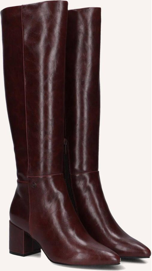 Mexx Heeled High Boot Pluck Mila Burgundy Red Dames - Foto 3