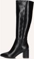 Mexx Heeld High Boot Pluck Mila Black Dames - Zwart