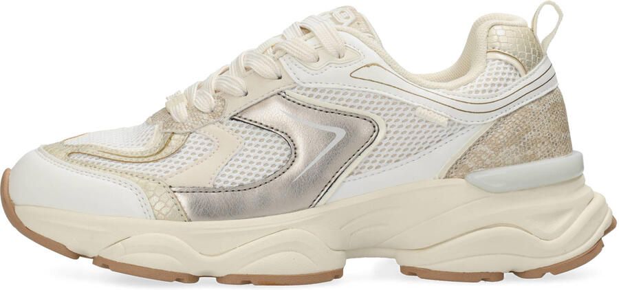 Mexx Norah Komo chunky sneakers wit zilver - Foto 2