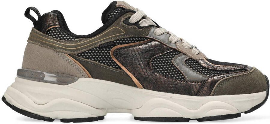 Mexx Sneakers Norah Komo MI001002853W-1129 Zwart Bronze