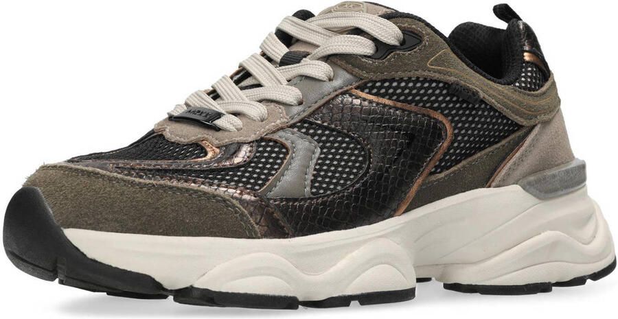 Mexx Sneakers Norah Komo MI001002853W-1129 Zwart Bronze - Foto 2
