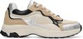 MEXX Sneakers laag 'PORTIA LOVE' camel lichtbeige goud zwart - Goud