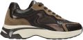 Mexx Portia Love chunky sneakers donkerbruin - Donkerbruin