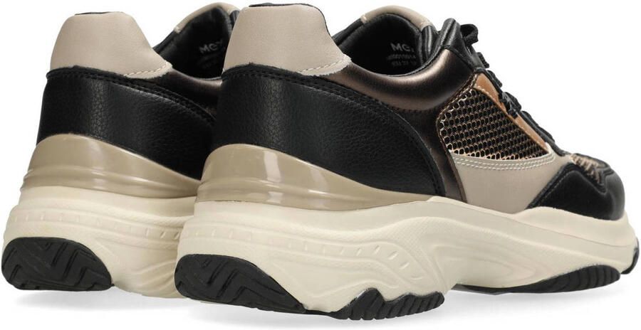 Mexx Sneakers Radja Pax MI001001453W-1101 Zwart Bruin