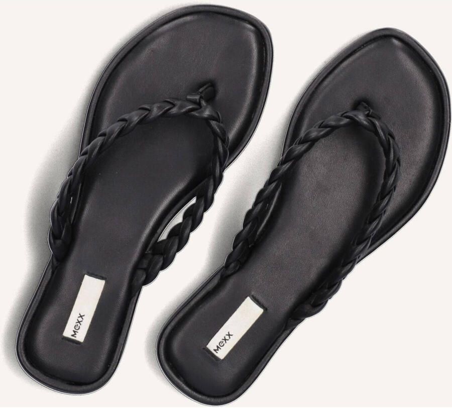 Mexx Joya Teenslippers Zomer slippers Dames Zwart - Foto 3