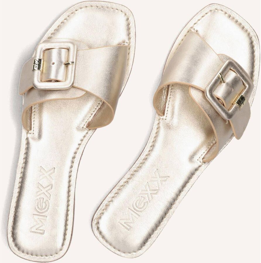 Mexx Gouden Elegante Slipper Lolli - Foto 3