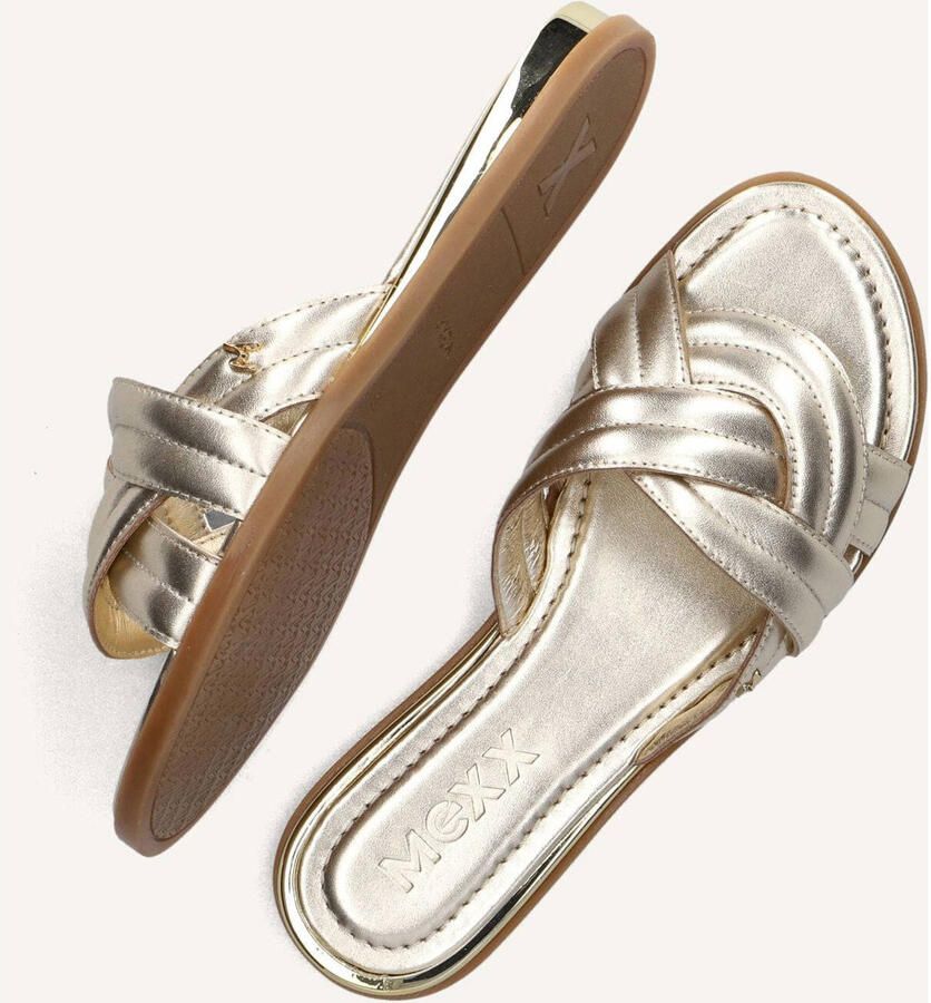 Mexx Twisted Gold Slippers Natalya Yellow Dames - Foto 2
