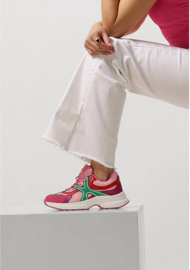 Mexx Loyce Lage sneakers Leren Sneaker Dames Paars