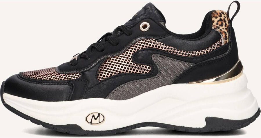 Mexx Sneakers Palma Ora MI001002653W-1111 Zwart Goud