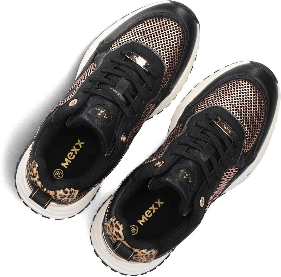 Mexx Sneakers Palma Ora MI001002653W-1111 Zwart Goud - Foto 2