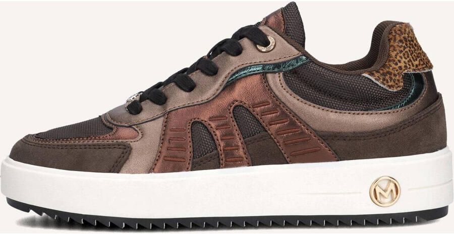 Mexx Persia Olli Sneakers Leren Sneaker Dames Brons
