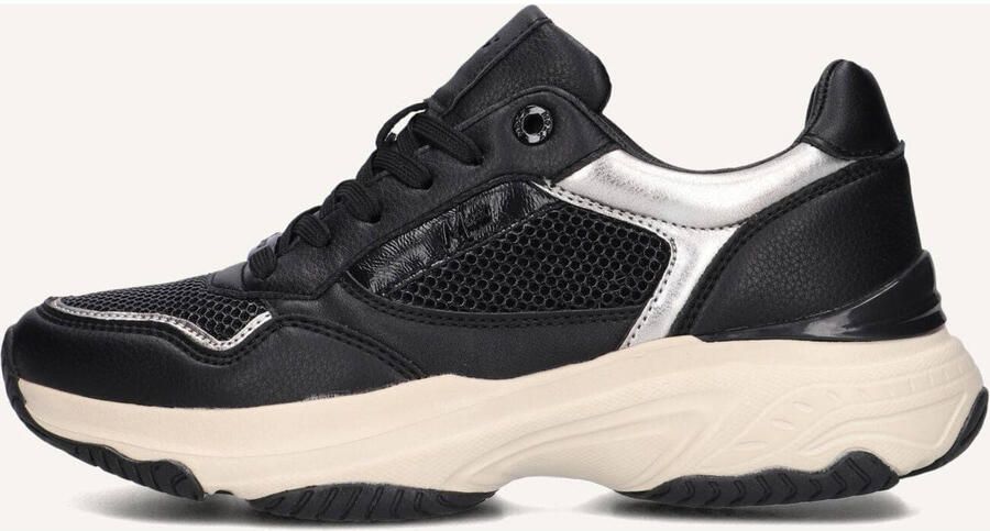 Mexx Sneakers Radja Pax MI001001453W-1113 Zwart Zilver