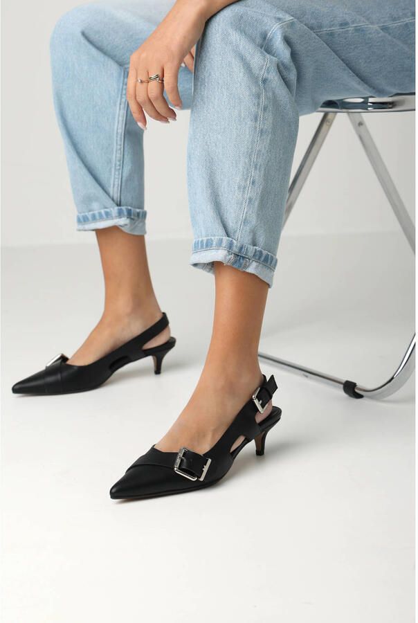 Mexx Tyra Suki slingback pumps zwart - Foto 2