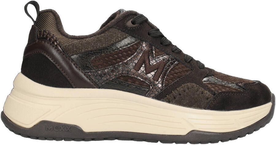 Mexx Vana Switch sneakers donkerbruin